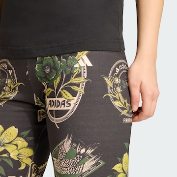 Skinny Pantaloni sport 'Adidas x Farm' de la ADIDAS SPORTSWEAR pe negru