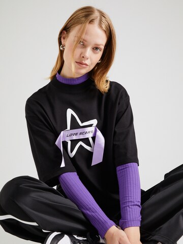 Love Scars Shirt in Black: front