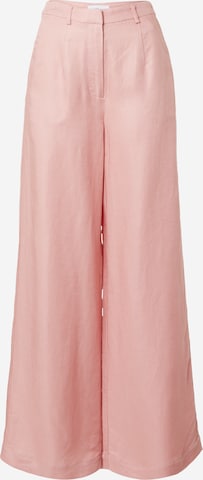 minimum Zvonové kalhoty Kalhoty – pink: přední strana