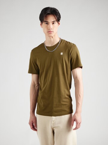 G-STAR Μπλουζάκι 'Graw' σε μπλε: μπροστά