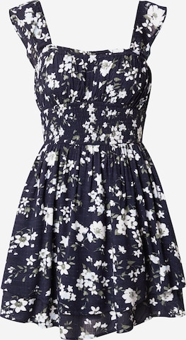 HOLLISTER Letní šaty 'SAIDIE' – modrá: přední strana