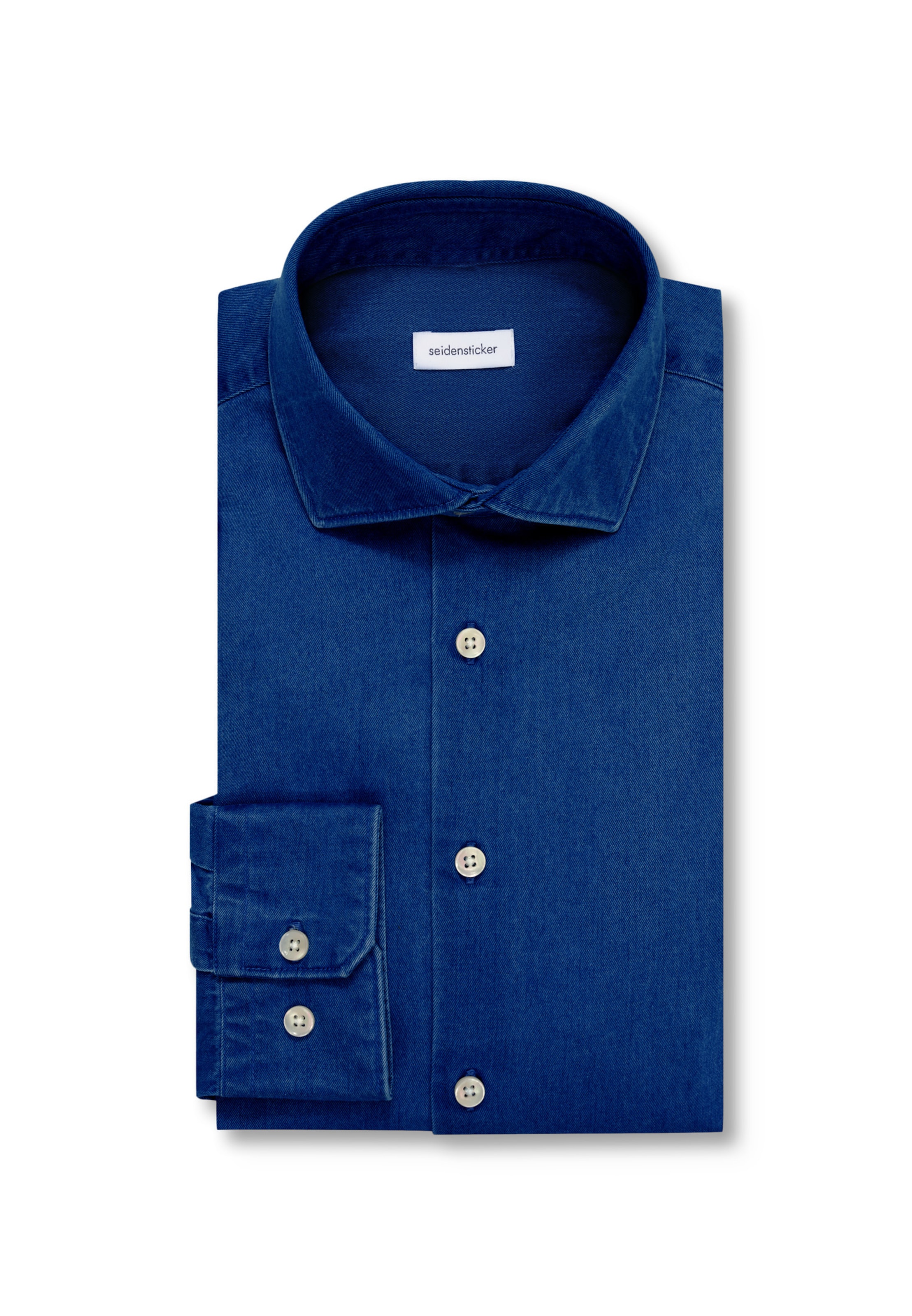 SEIDENSTICKER Slim fit Overhemd in Blauw