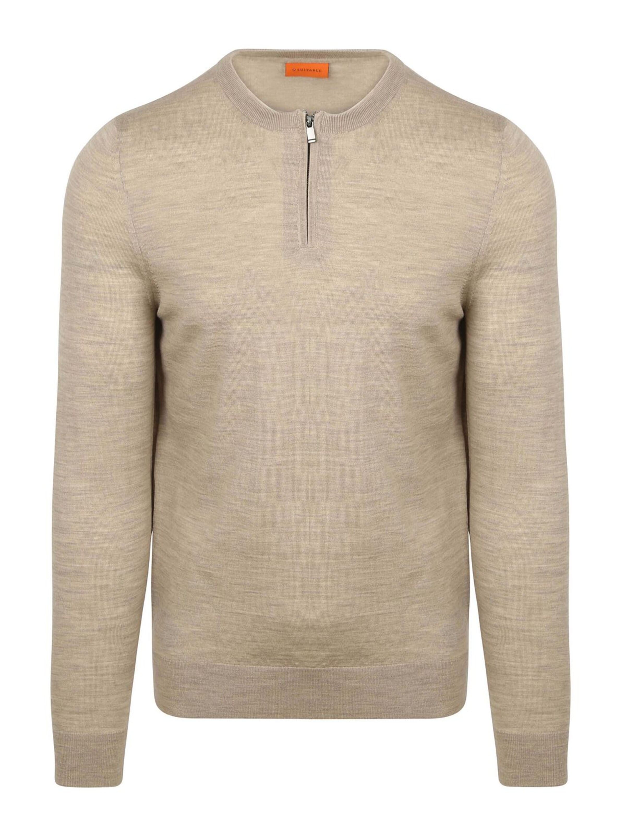 Suitable Shirt in Beige: voorkant
