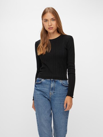 PIECES Shirt 'Dalilah' in Schwarz: Vorderseite
