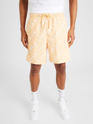 Jordan Loosefit Broek 'ESS POOLSIDE' in Oranje: voorkant