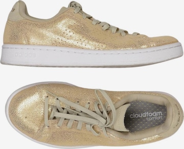 ADIDAS PERFORMANCE Halbschuh 39,5 in Gold: Vorderseite