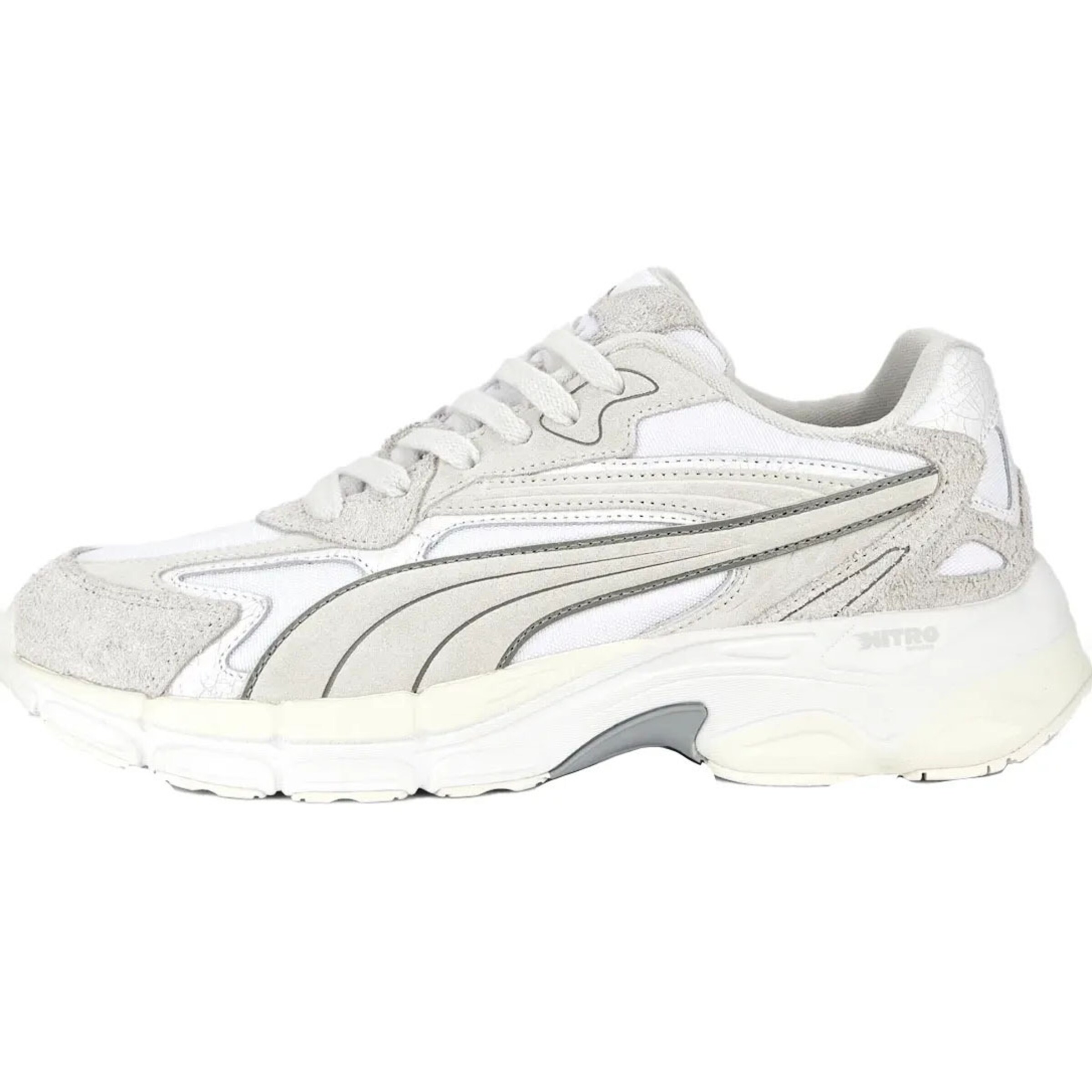 PUMA Running Shoes 'Teveris Nitro' in Grey: front