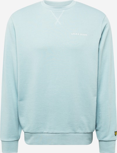 Lyle & Scott Sweatshirt in de kleur Lichtblauw / Wit, Productweergave