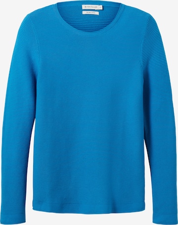 TOM TAILOR Sweater in Blue: front