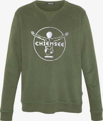 CHIEMSEE Regular fit Sweatshirt in Green: front