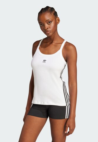 ADIDAS ORIGINALS Top 'Heritage' in White: front