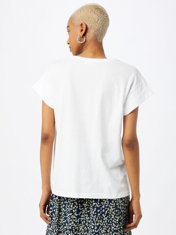 MSCH COPENHAGEN Тениска 'Alva' в бяло