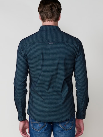 Coupe regular Chemise KOROSHI en bleu