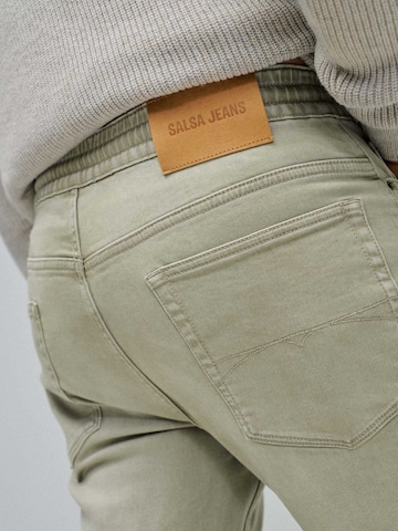 Salsa Jeans Regular Chino in Groen