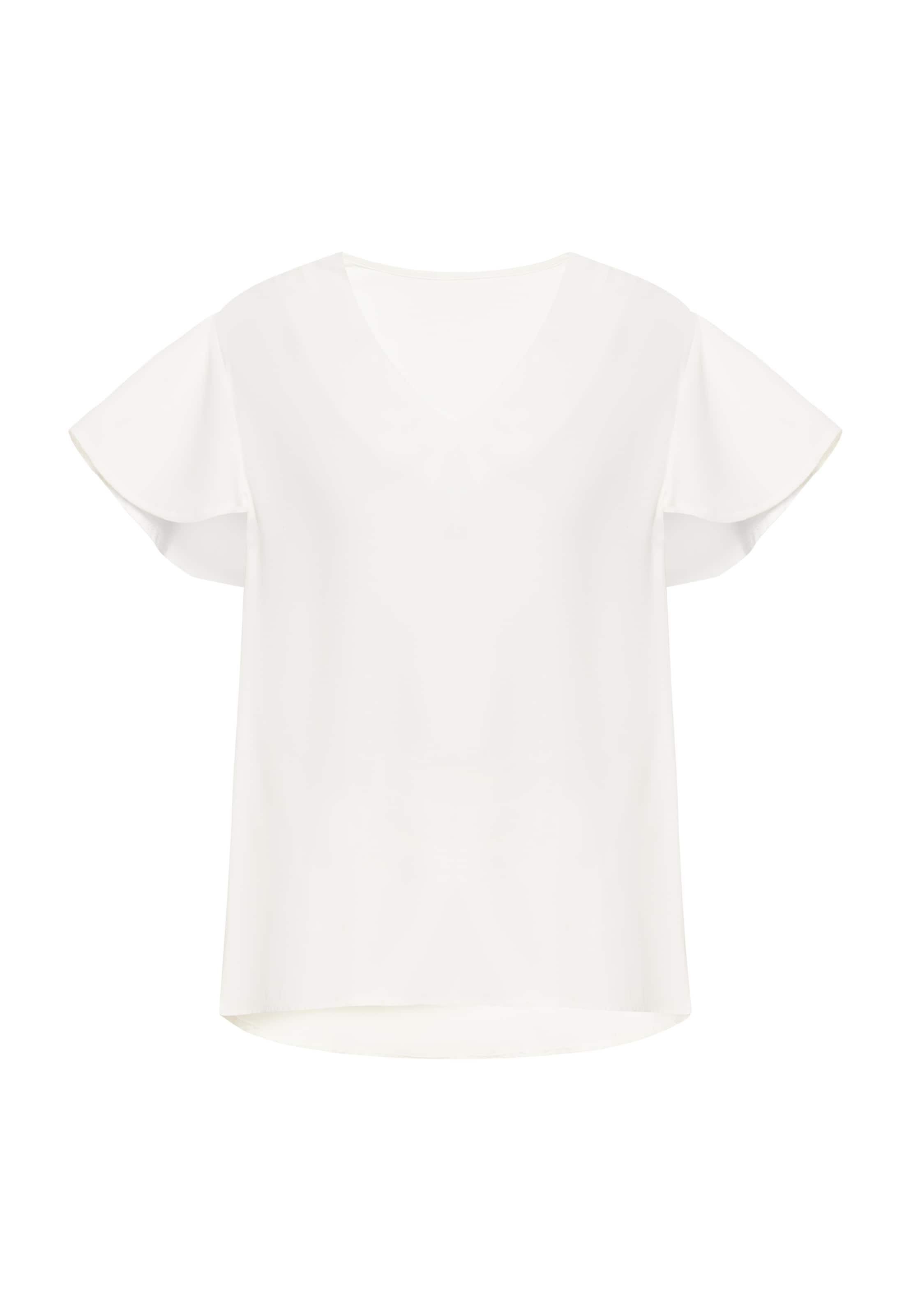 Usha - Blusa en blanco: frente