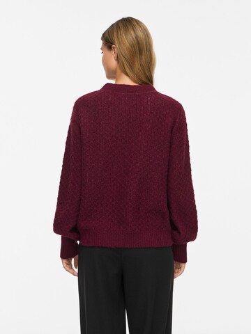 VILA Strickjacke 'VITuli' in Pink