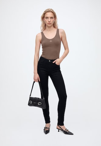 VERO MODA Skinny Kavbojke 'VMTHEA' | črna barva