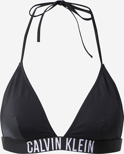 Calvin Klein Swimwear Верх бикини в Черный / Белый, Обзор товара