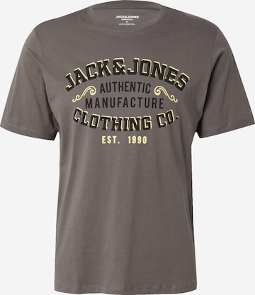 JACK & JONES T-Shirt in Grau: Vorderseite