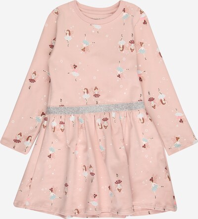 STACCATO Kleid in rostbraun / rosa / weiß, Produktansicht