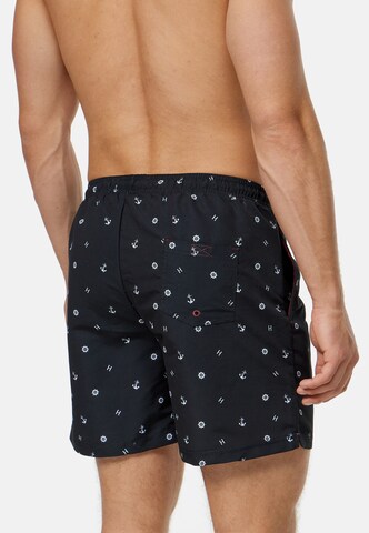 INDICODE JEANS Board Shorts 'Maya' in Black