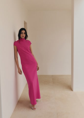 MANGO Evening Dress 'Giada-a' in Pink: front