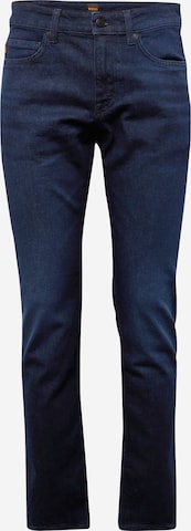 BOSS Orange - Slimfit Vaquero 'Delaware' en azul: frente