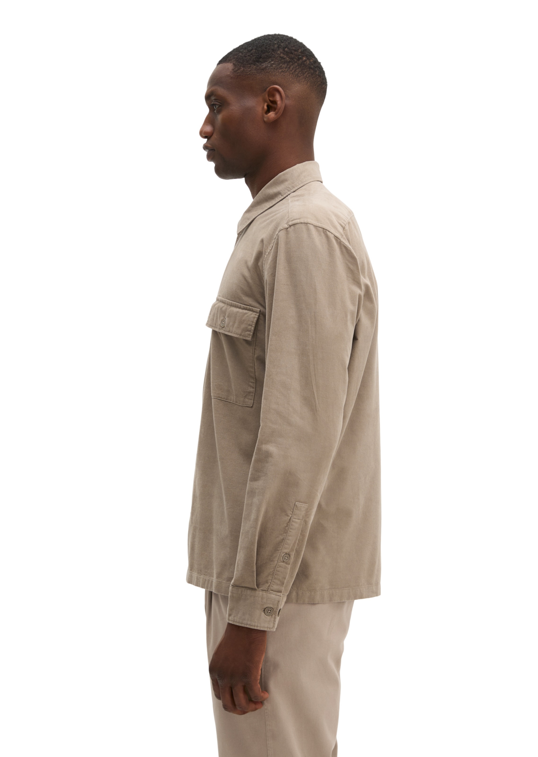 Marc O'Polo Regular fit Button Up Shirt in Beige