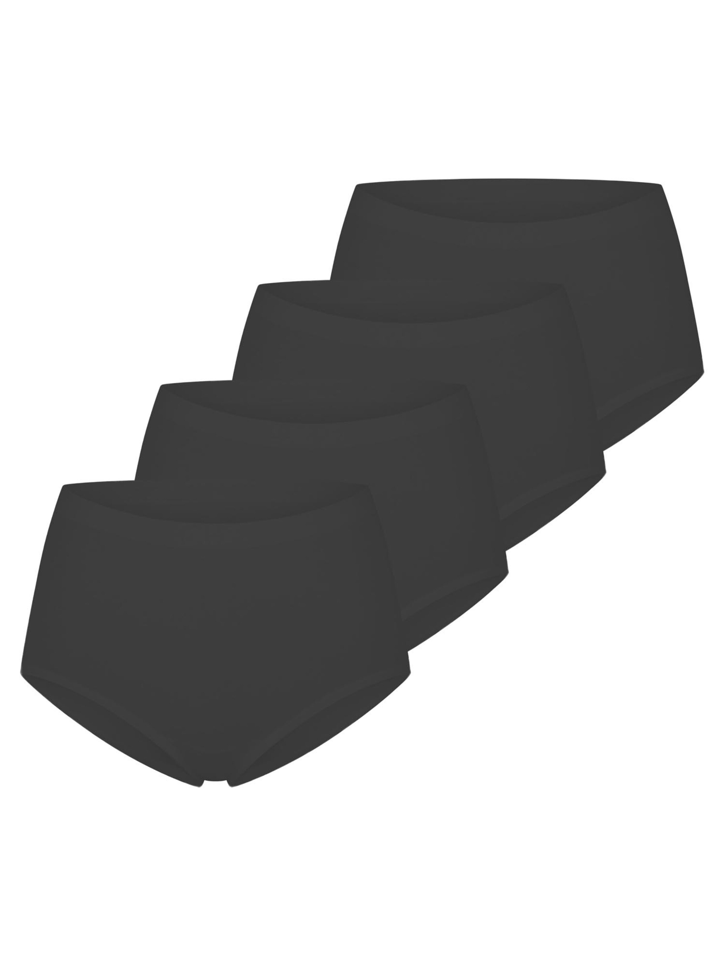 SLOGGI Boyshorts 'GO Sense' in Black: front