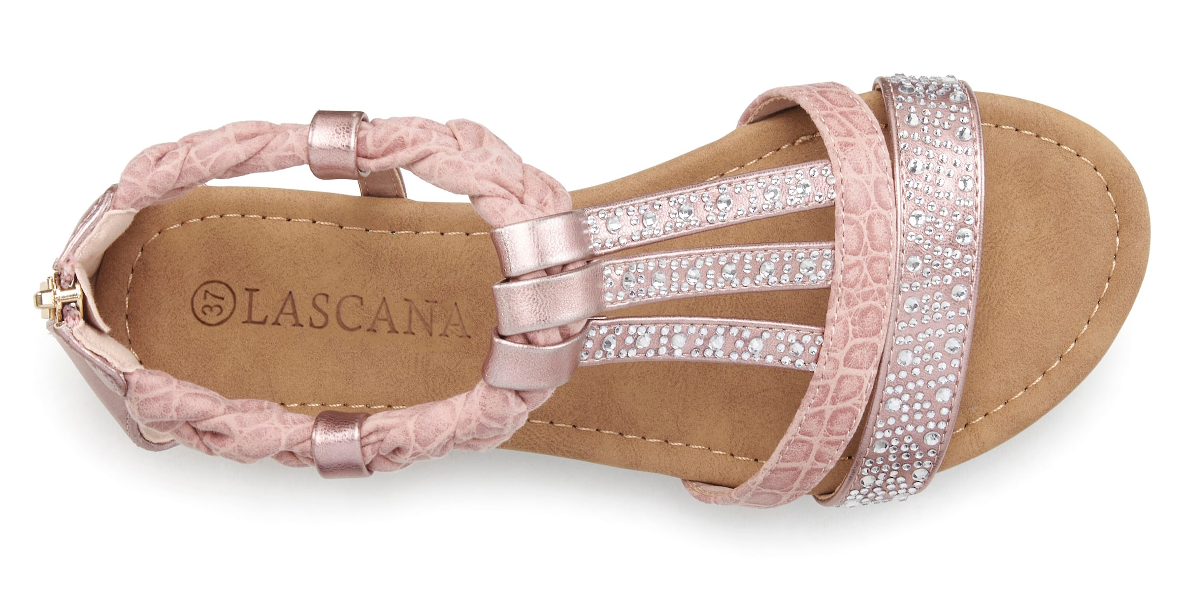 Sandales LASCANA en rose