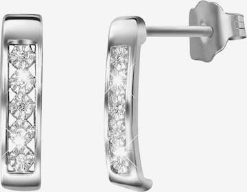 Lucardi Oorbellen in Zilver: voorkant