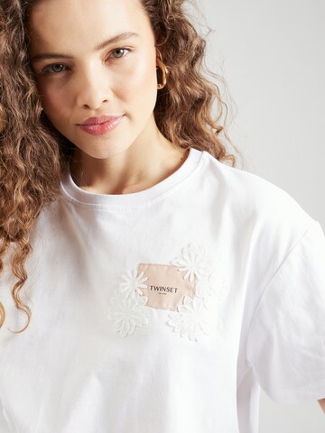 T-shirt Twinset en blanc