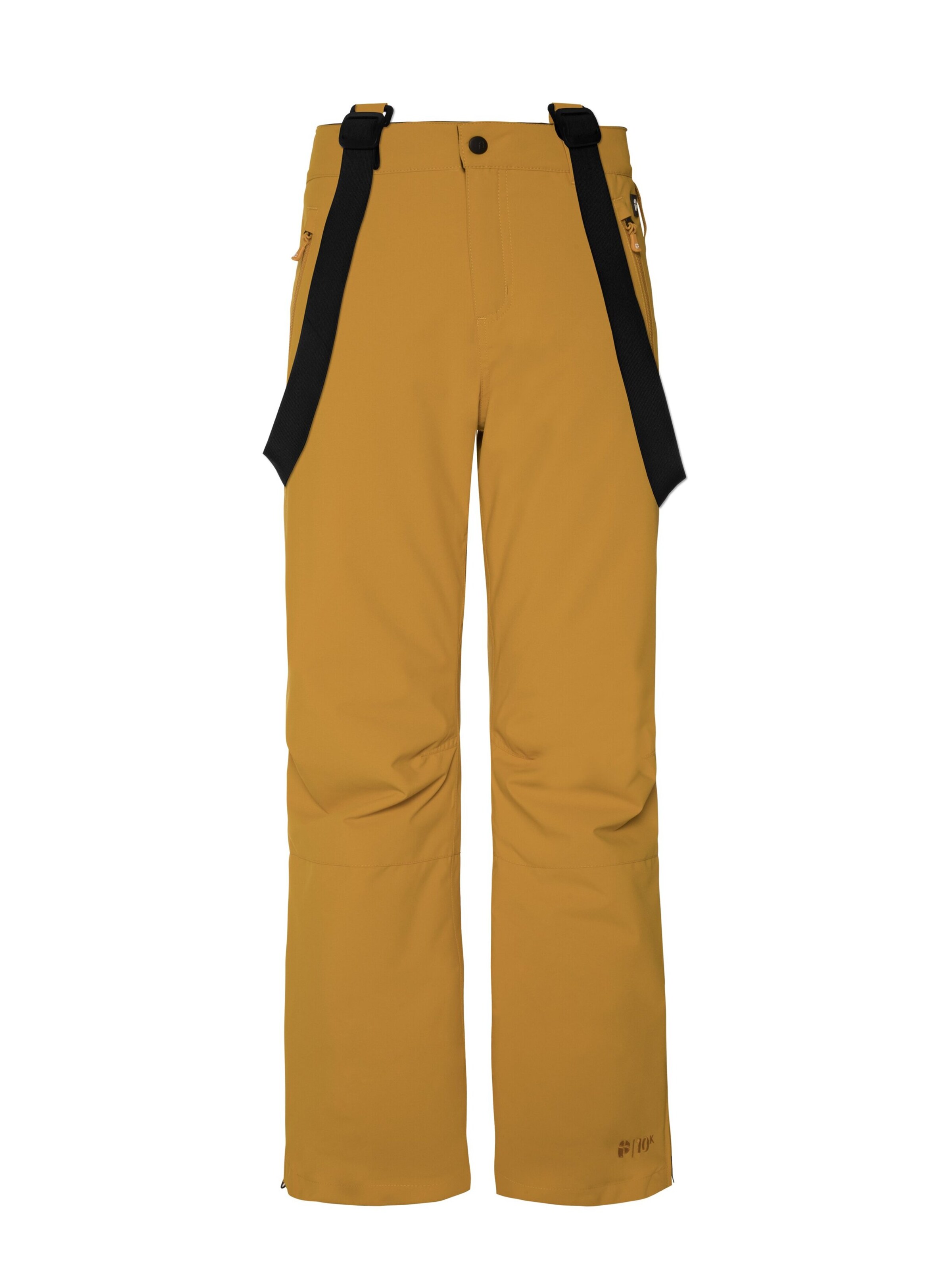 PROTEST Regular Workout Pants 'SPIKET JR' in Yellow: front