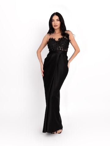 acob a porter Evening dress in Black: front