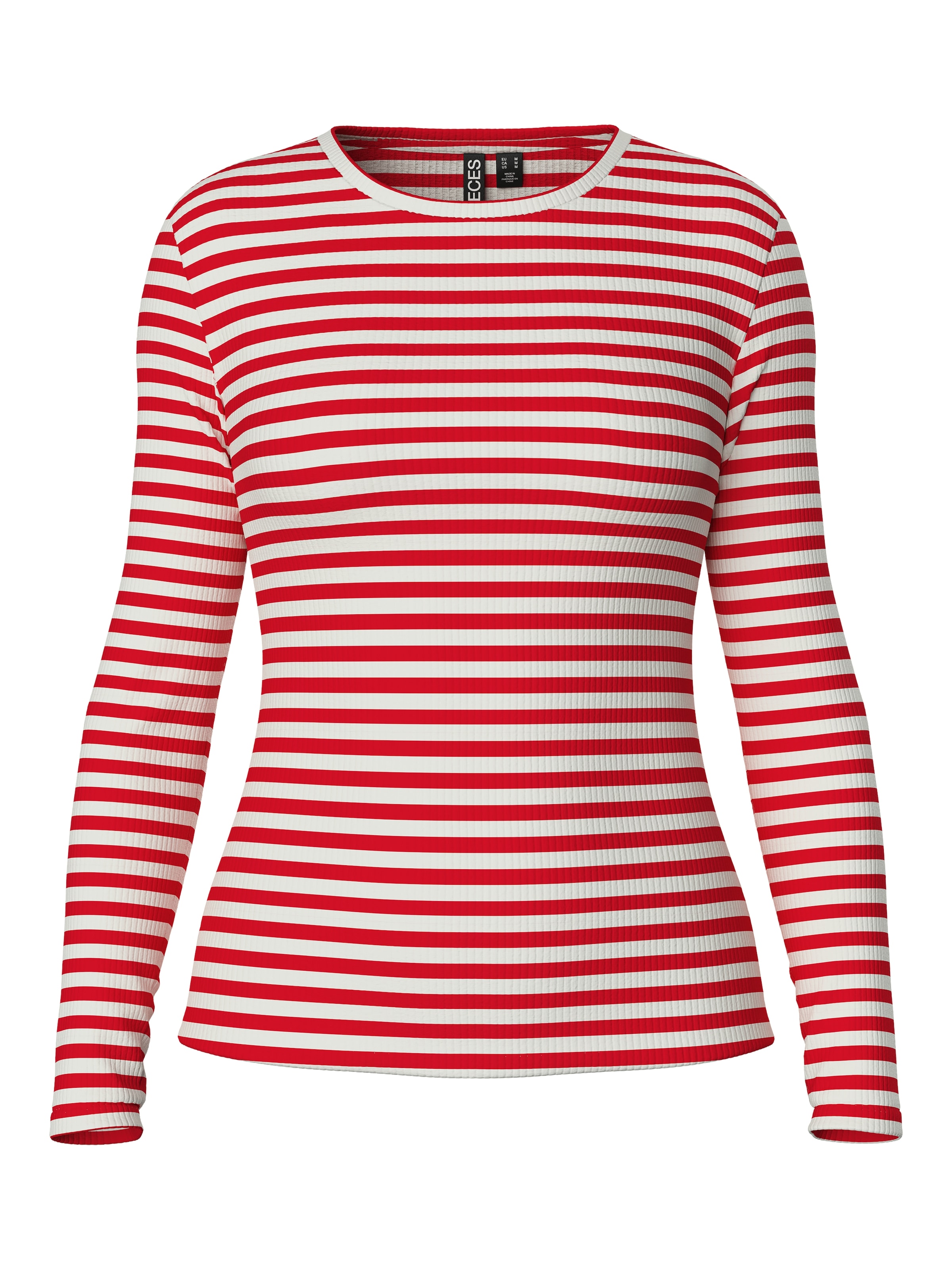 T-shirt 'PCRuka' PIECES en rouge : devant