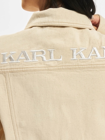 Veste mi-saison Karl Kani en beige