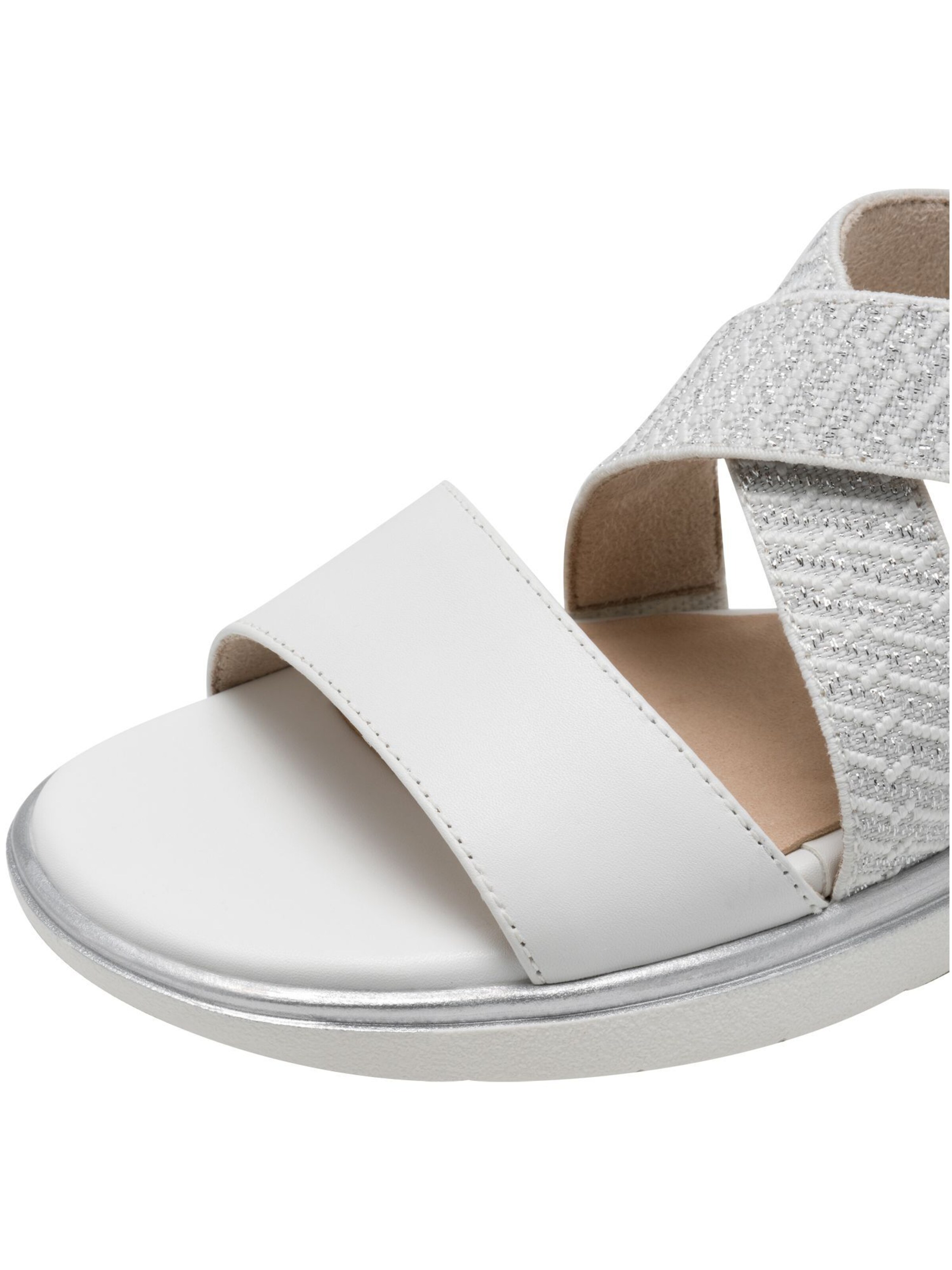 Sandales 'Comfort' Tamaris en blanc