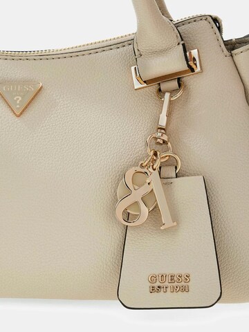 GUESS Torba na ramię 'Guess Sac Bandoulière Anadela 3 Comp Satch Light Taupe' w kolorze brązowy