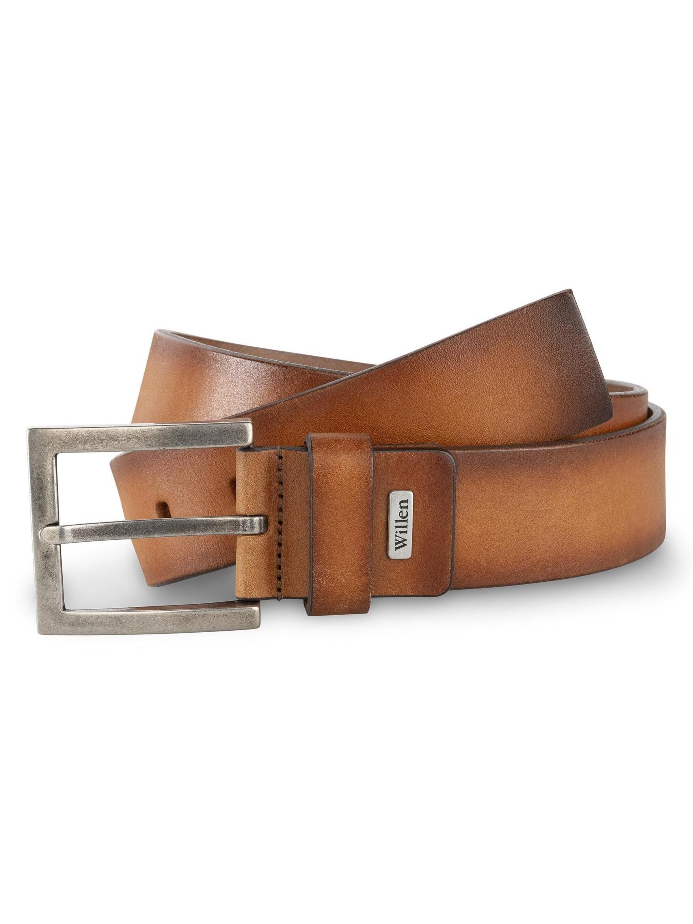 WILLEN Belt 'Casualgürtel' in Beige: front