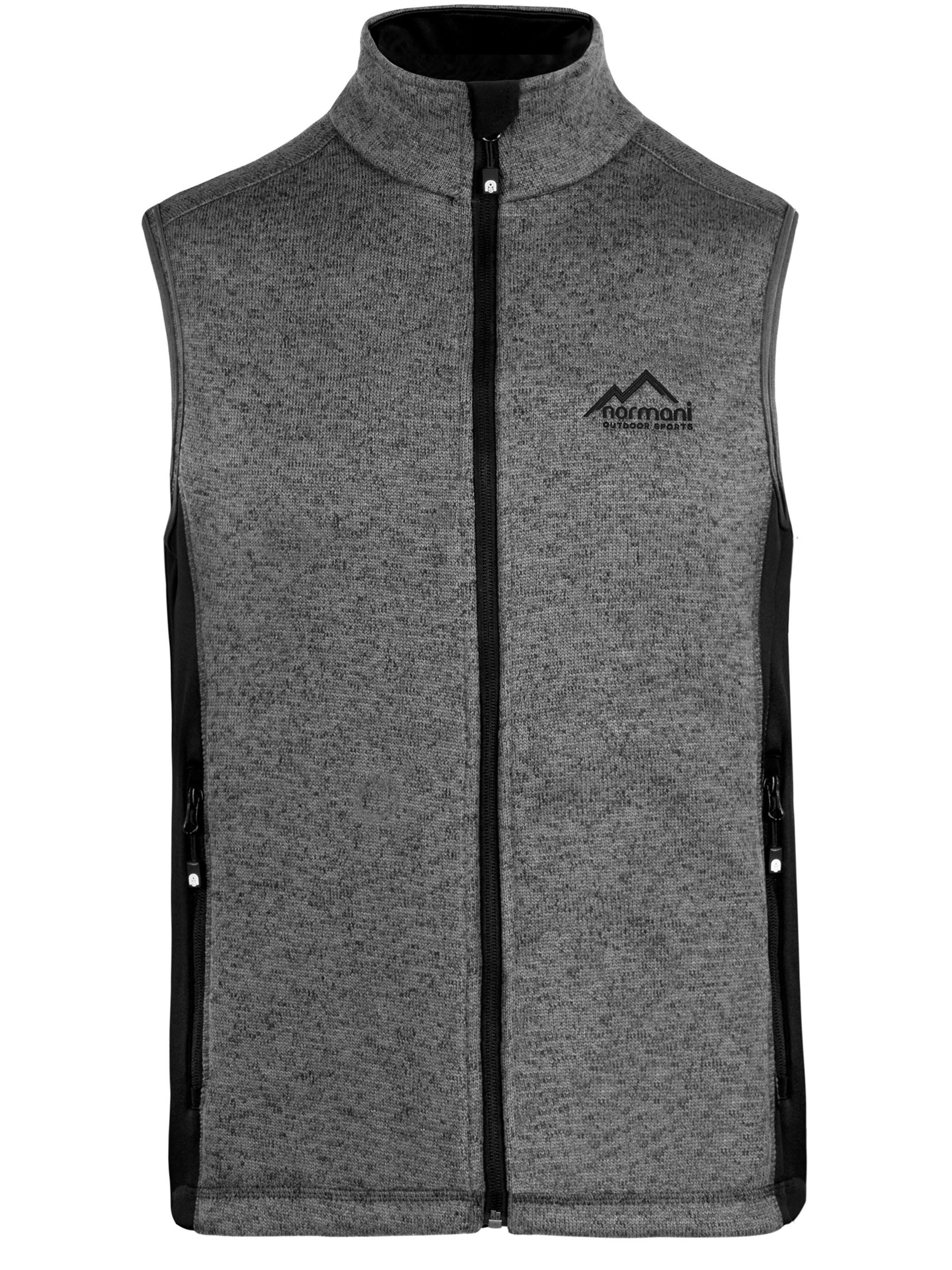 normani Vest in Grey: front