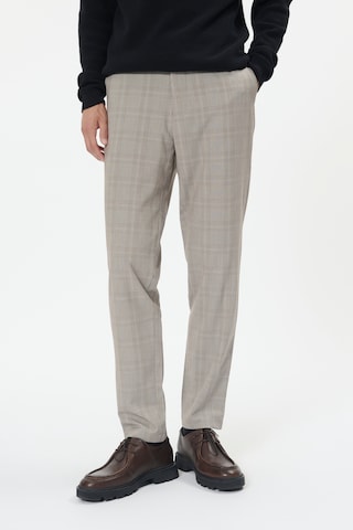 Matinique Slim fit Pants 'Liam' in Beige: front