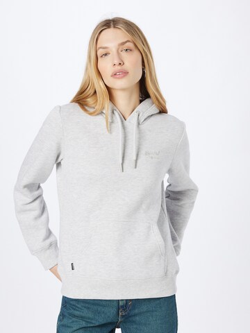 Superdry Sweatshirt in Grijs: voorkant