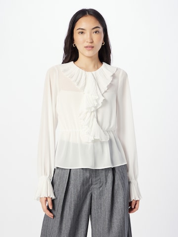 Designers Remix Blouse in Beige: front