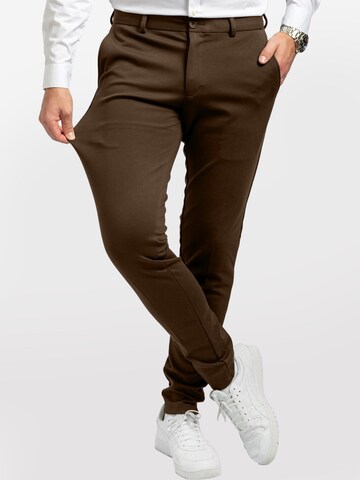 TeeShoppen Slim fit Pants in Brown