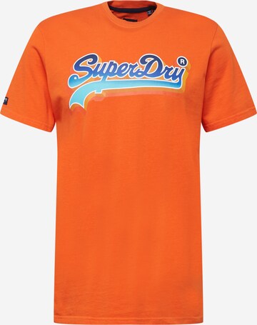 Superdry Póló - narancs: elől