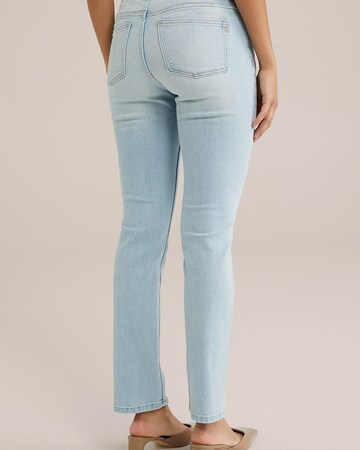 WE Fashion Skinny Kavbojke | modra barva