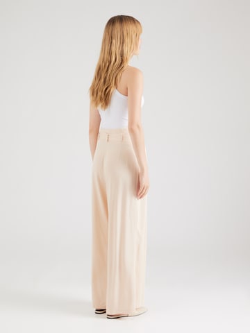ABOUT YOU - Pierna ancha Pantalón plisado 'Valentine' en beige
