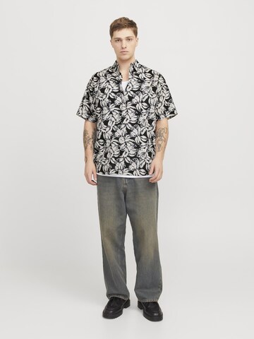 JACK & JONES Regular fit Overhemd in Zwart