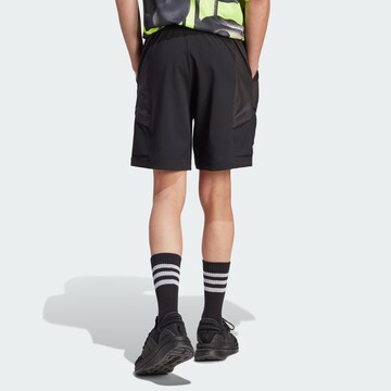 ADIDAS SPORTSWEAR Regular Sportshorts 'City Escape' in Schwarz