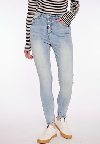 Hailys Skinny Jeans 'Romina' in Blau: Vorderseite